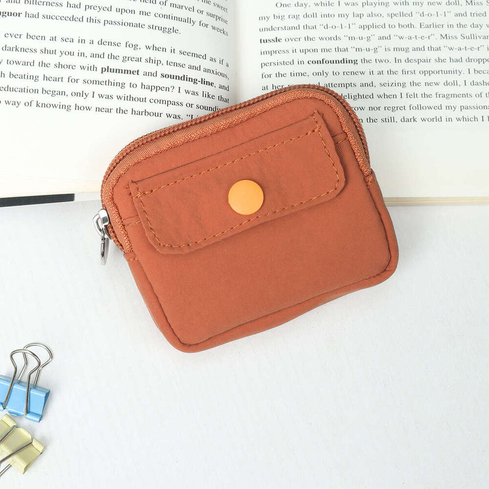 New Mini Purse Portable Bank Card Bag Storage Lipstick Key Coin Small Items Organizer