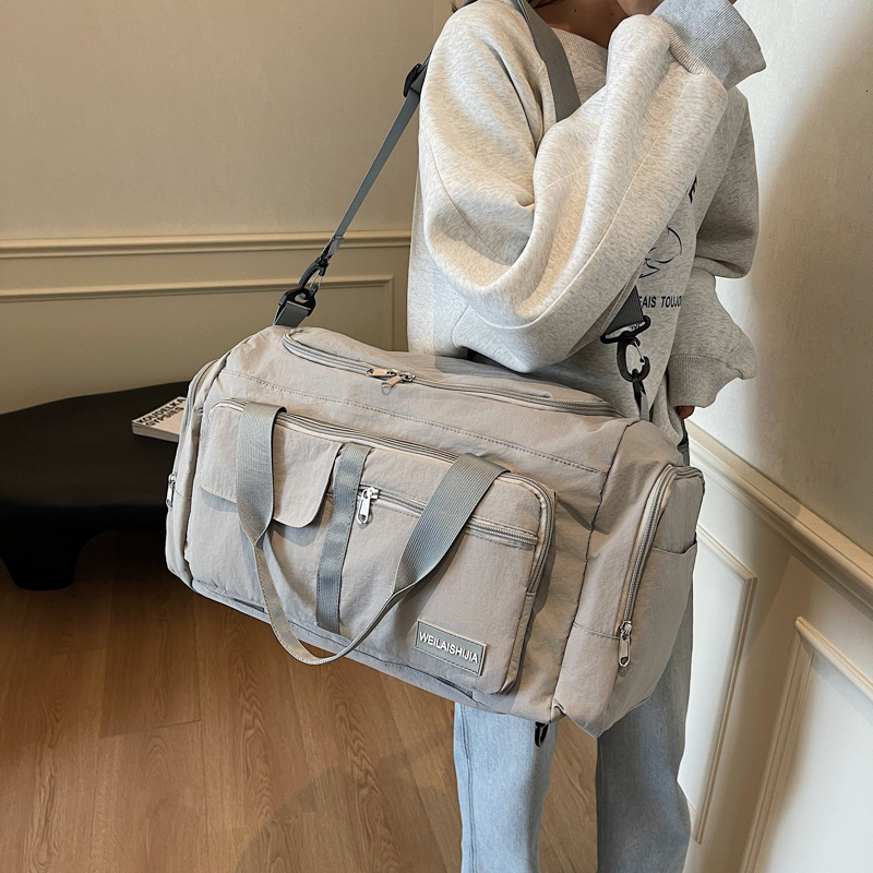 Travel Large Capacity Casual High-end Business Trip Accommodation Storage Lage Dry Wet Separation Fiess Bag Convertible to Backpack