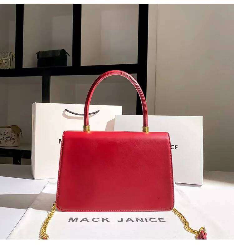 High Quality Red Knitted Square Large Capacity Women Handbag Lady Purse Female Shoulder Messenger Casual Wedding Bag