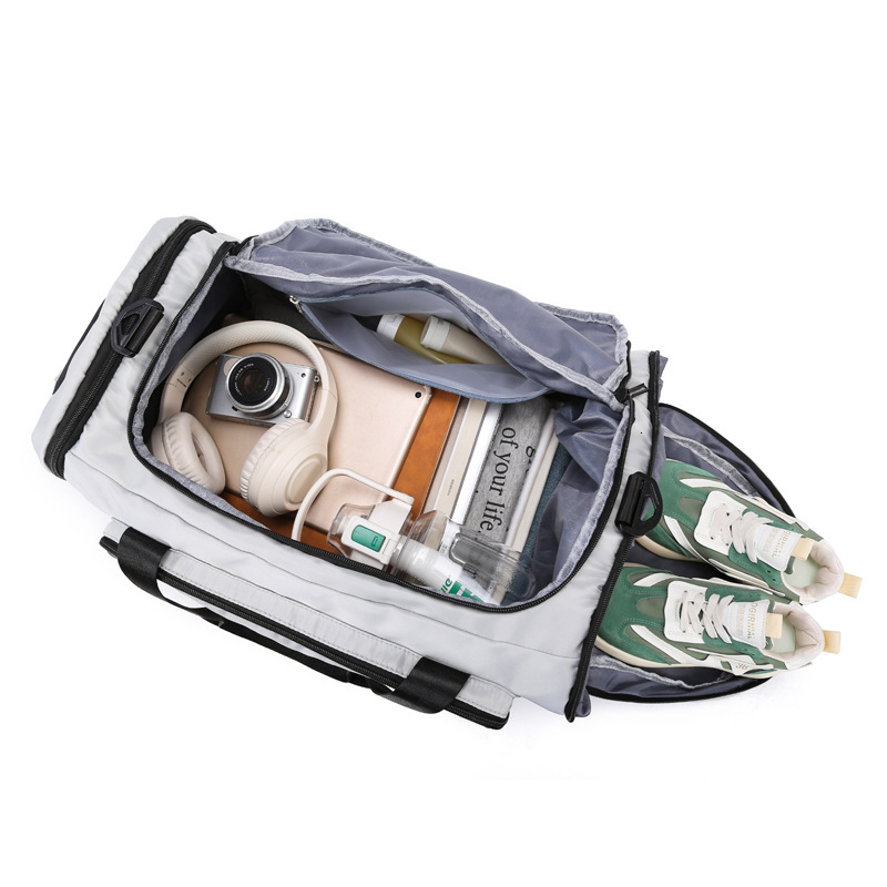 Sports Dry Wet Separation Bag Large Capacity Short Trip Handheld Crossbody Hiking Travel Backpack Fiess