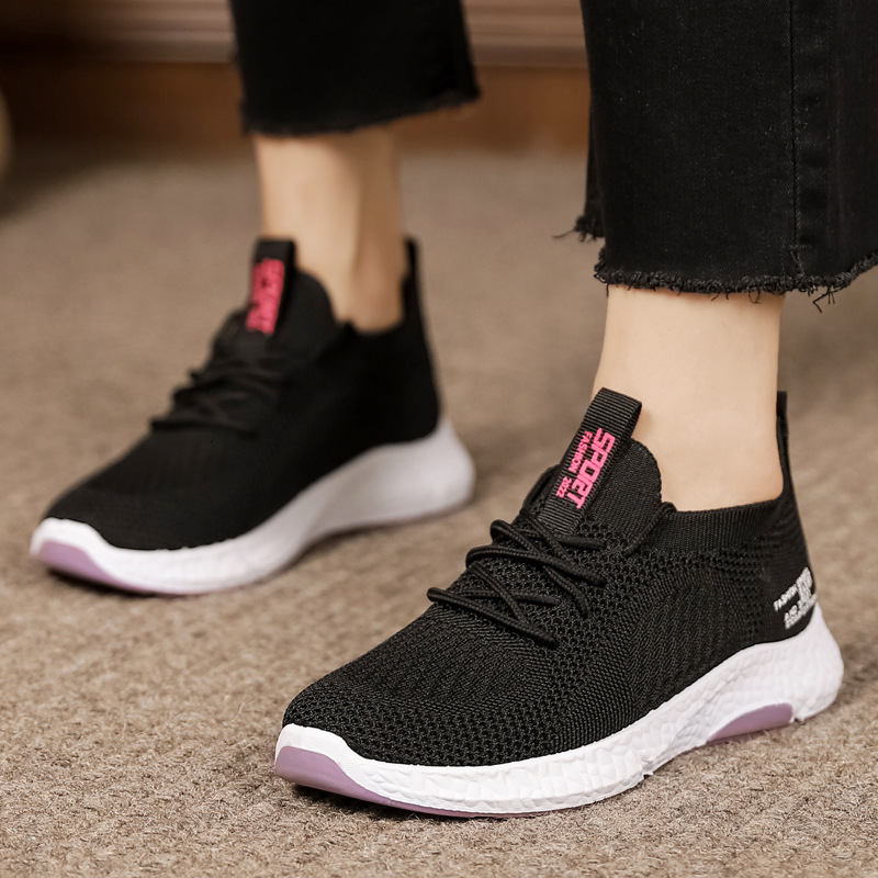 Women S Shoes Spring New Flyknit Breathable Casual Travel Casual Shoes Sneakers Ddmysaturn