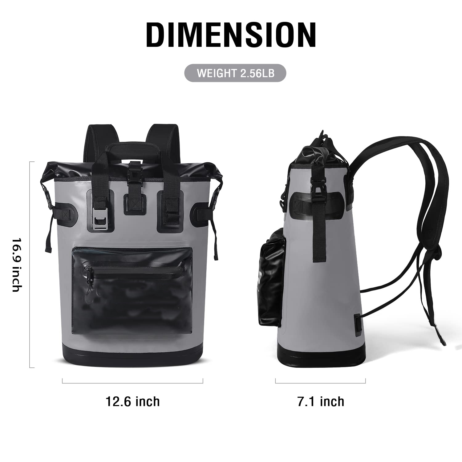 Cooler Backpack18L,30L Leakproof Camping Backpack Cooler Insulated Cooler for Picnic Beach Hiking Park Fishing