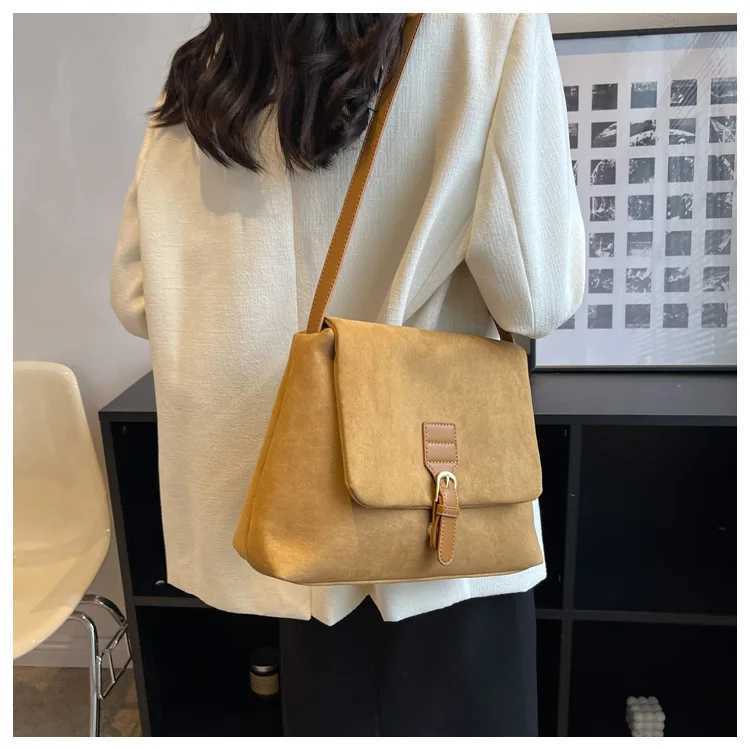 2025 Matte Textured Shoulder Bag - Womens Vintage Square Crossbody Purse Spacious Boho Chic Handbag with Adjustable Strap W250602