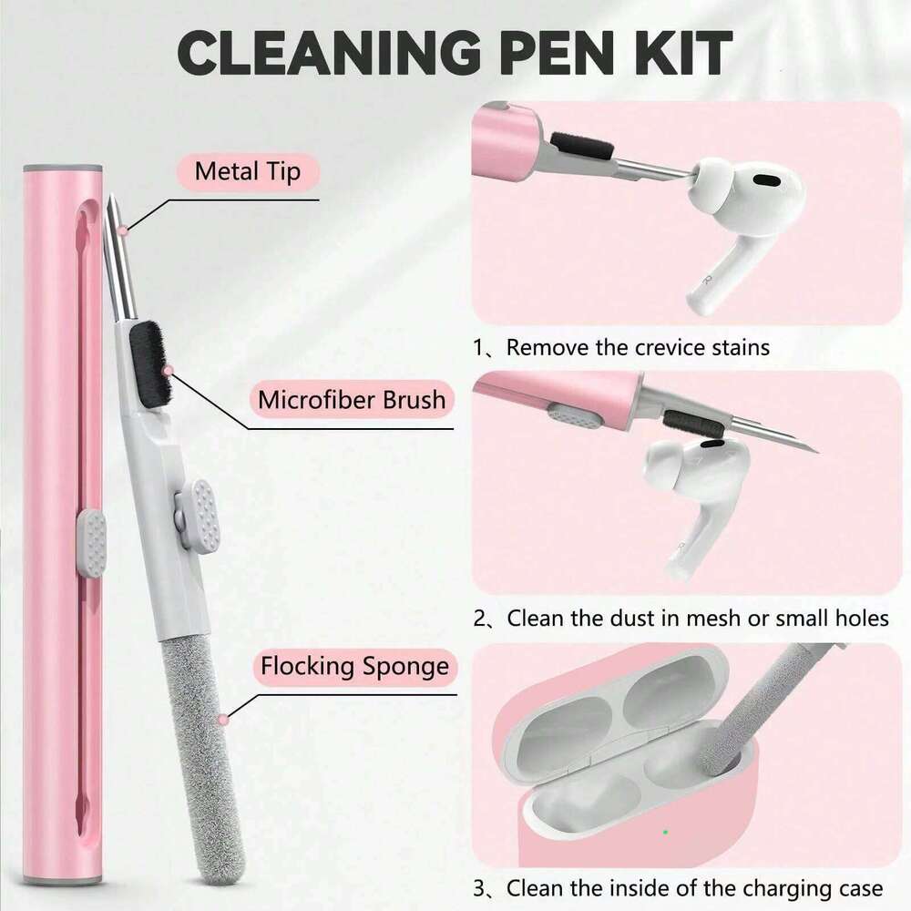 Earphone Case for Pro2 Cleaner Kit Soft Silicone Protective with Hook Wirless Headphones Cover