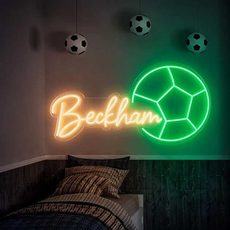 Custom Volleyball Name Neon Sign Gift for Kids Custom LED Neon Light Teen Personalized Gifts Wall Decor Volleyball ClubXJ250602