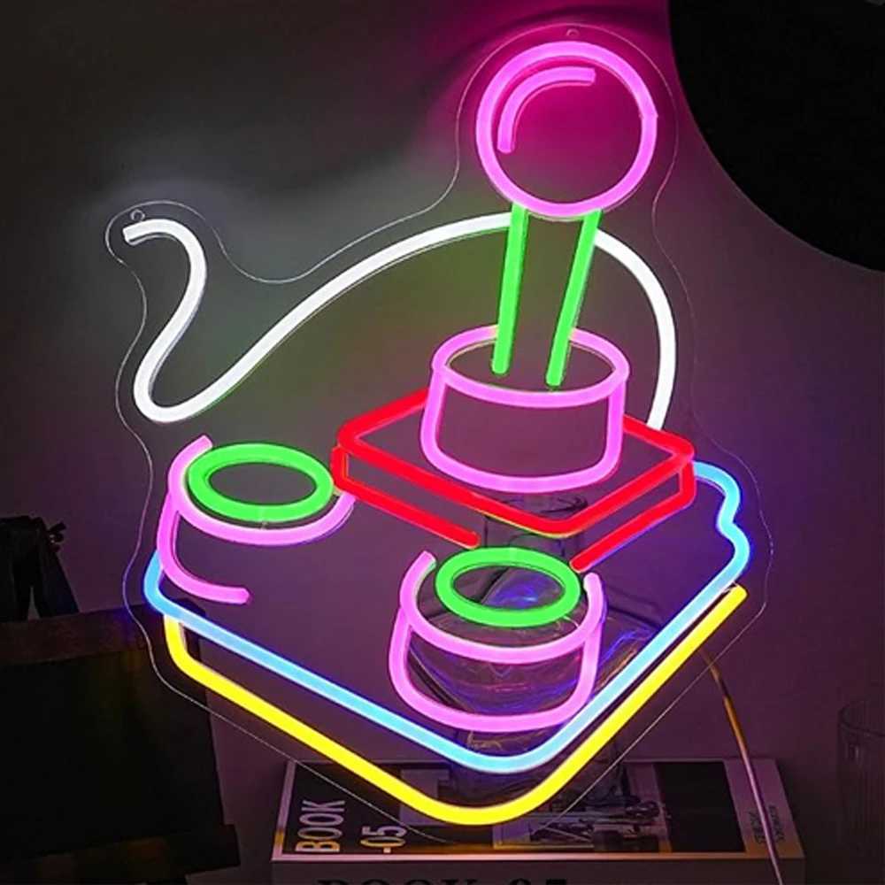To The 80s Back Neon LED Sign Retro Game Console Room Decoration For Retro Store Disco Living Room Party Dimmable Wall Lamp XJ250602