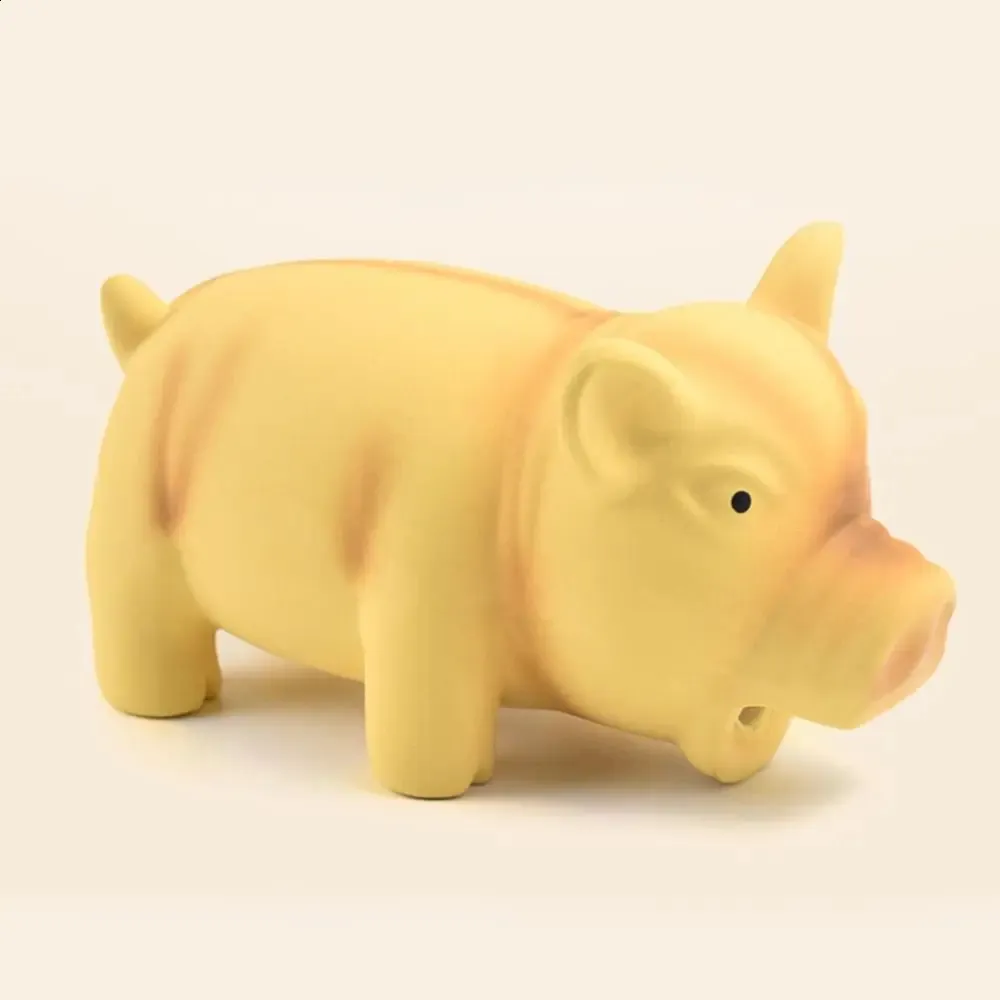 Cute Rubber Sound Pig Grunting Squeak Latex Pet Chew Toys for Dog Squeaker Chew Training Puppy Supplies Pet 3pcs/Set