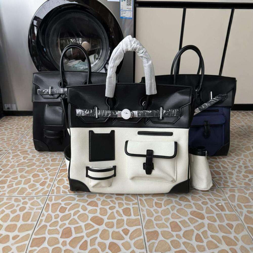 Trendy Brand Travel Canvas Men s Handbag Shoulder Crossbody Bag Business Commuter Fashion