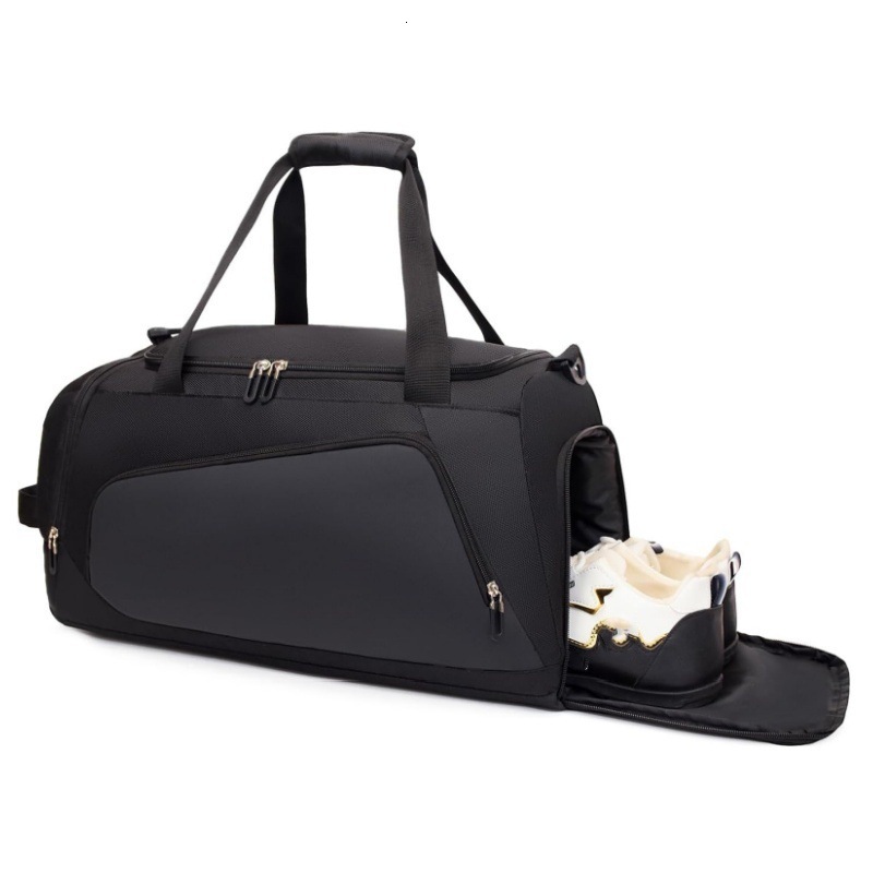 Yoga Fiess Duffel Large Capacity Dry Wet Separation Sports Independent Shoe Compartment Water-Resistant Travel Bag