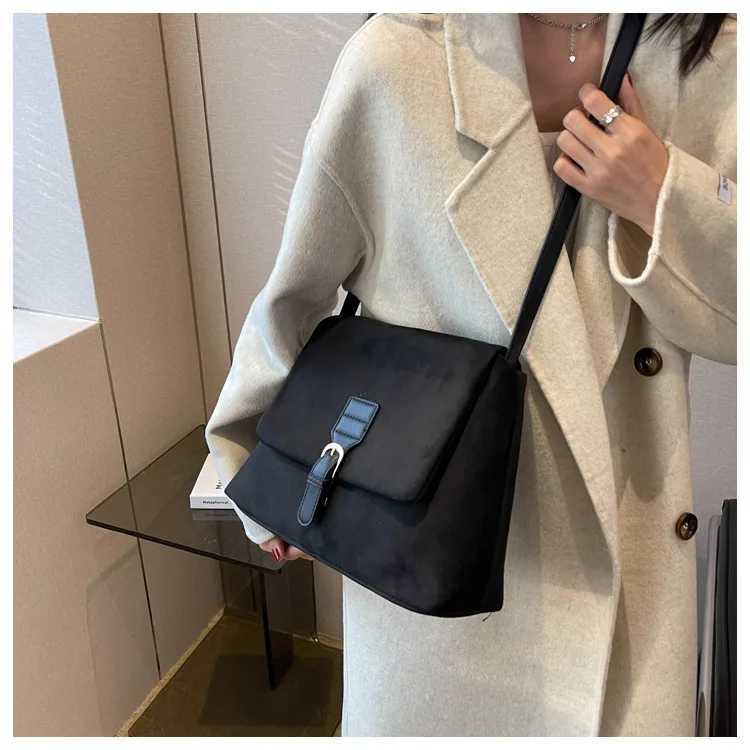 2025 Matte Textured Shoulder Bag - Womens Vintage Square Crossbody Purse Spacious Boho Chic Handbag with Adjustable Strap W250602