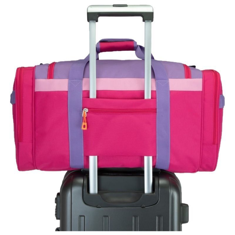 New Large Travel for Kids with Shoe Compartment Anti-Theft Carry-On Airplane Weekend Bag