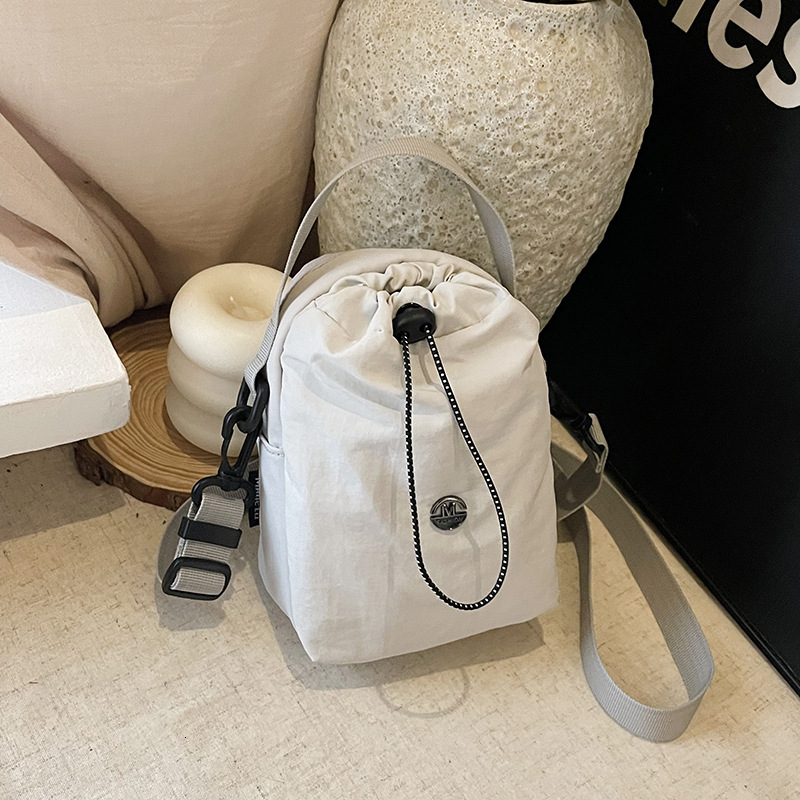 New Multifunctional Crossbody for Men and Women, Waterproof Casual Shoulder Water Bottle Bag, Sports Fiess Drawstring Travel Bag