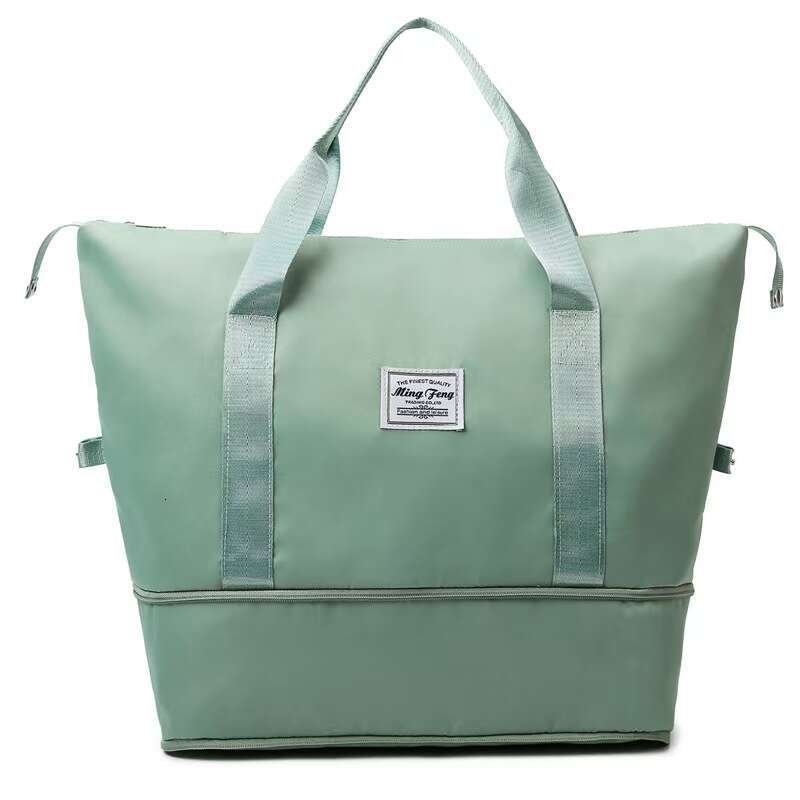 Dry Wet Separation Shoulder Expansion Yoga Fiess Large Capacity Foldable Travel Lage Storage Bag