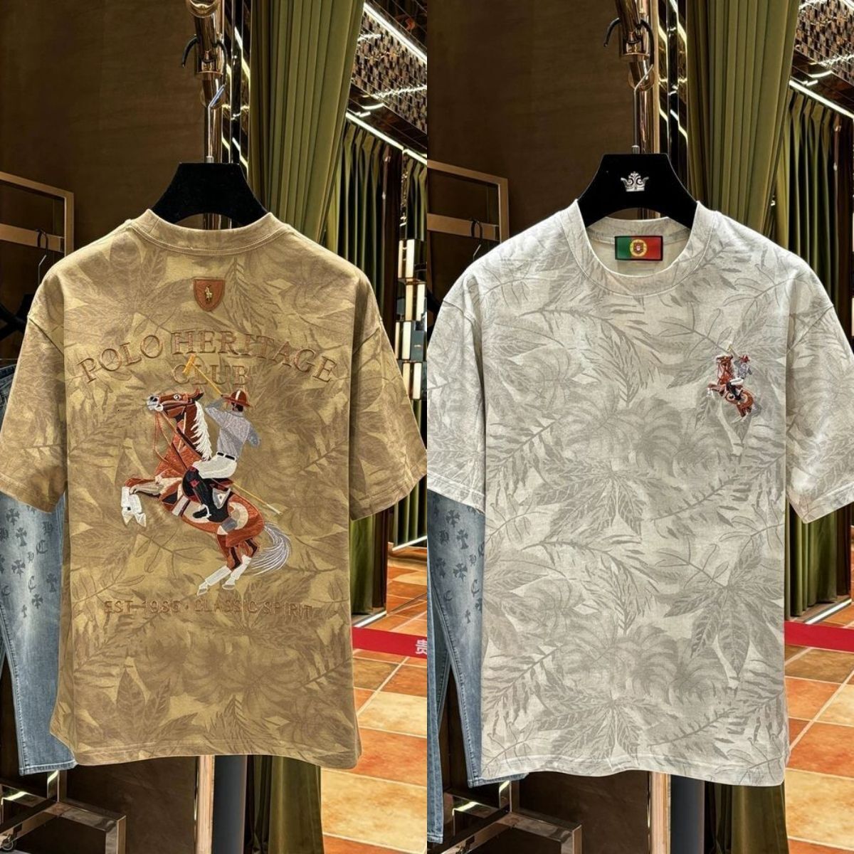 2025 Summer New Men's Fill in New Luxury Summer Trend Short Sleeve T-shirt Men's Loose Designer Casual Half Sleeve T-shirt Versatile Style R
