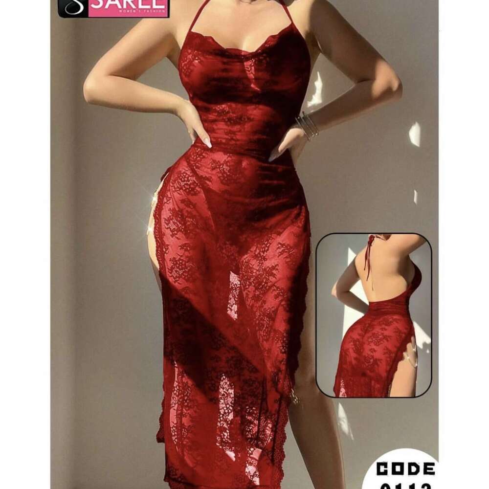 Spell Lingerie Porn Suits INS Sexy Nightdress Uniform Sheer Lace Pure Desire Bodycon Dress Lingerie For Women Sexy Lingerie