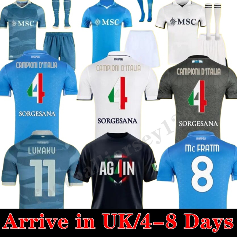 24 25 26 Napoli soccer jerseys 2024 2025 KVARATSKHELIA LUKAKU Halloween special shirt MINJAE maillot naples kid ZIELINSKI H.LOZANO OSIMHEN POLITANO football shirts
