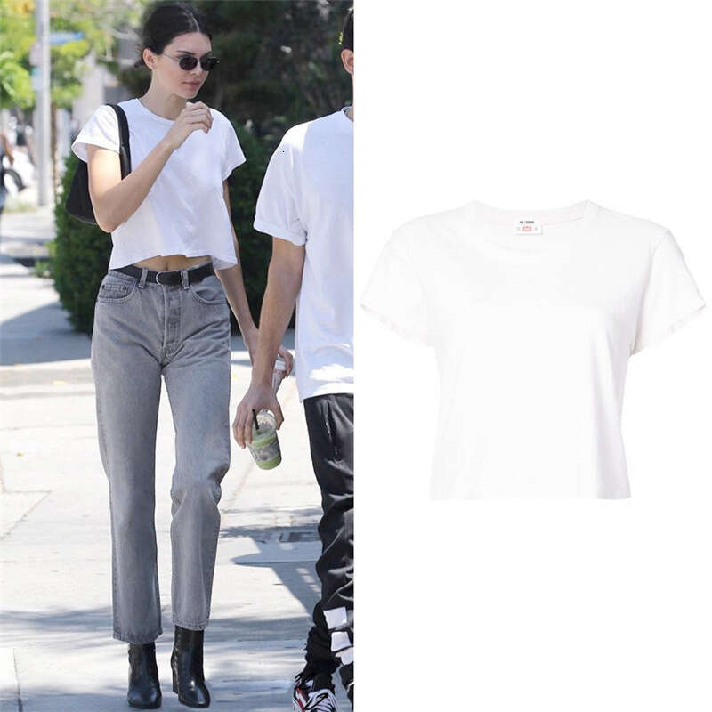 Fashion New Women's Clothing Summer Solid Color Breathable Versatile Short Sleeve Crop Top T-Shirt B5