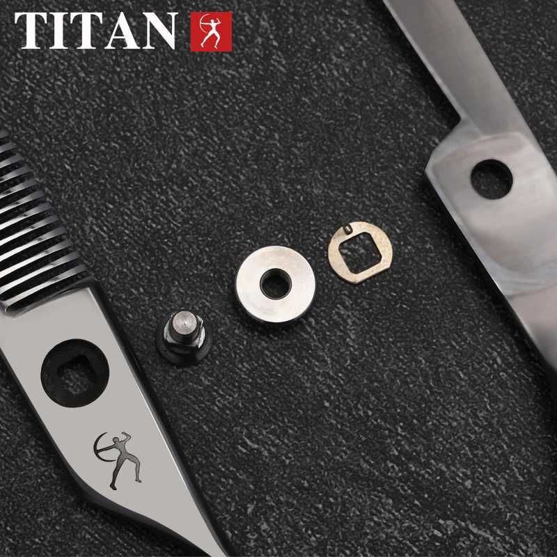 TITAN professional 6 inch hair cut scissors cutting salon scissor barber thinning shears hairdressing scissors S2563