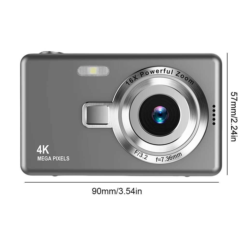 4K HD 1080P Digital Camera Anti-Shake Autofocus Vlogging Camera 2.4 Inch IPS Sn Photography Camera for Photography and VideoXJ250603