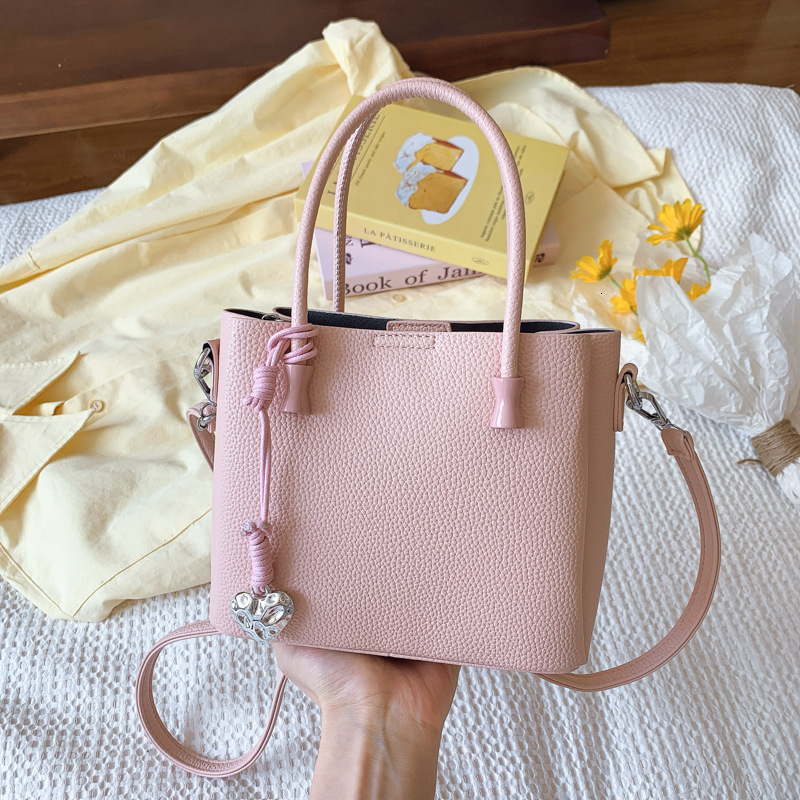 designer Handheld High-End Fashion Bucket Bag 2025 New Korean Style Ins Trend Casual Shoulder Bag Versatile Crossbody Bag