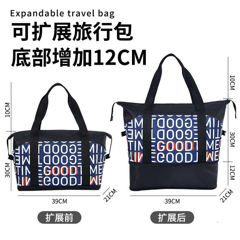 New Large Capacity Alphabet Gym Handheld Waterproof Lage Travel Maternity Storage Duffel Bag