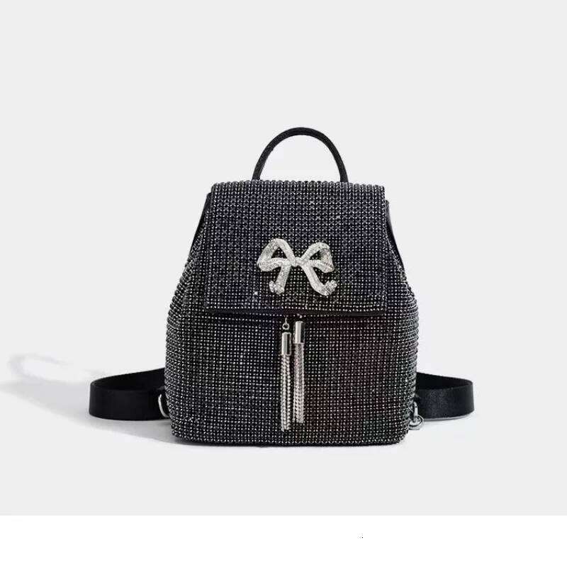 Rhinestone Pearl Sparkly Evening Bag Women Elegant Stage Performance Purse Glamorous Party Shoulder Crossbody Messenger Clutch