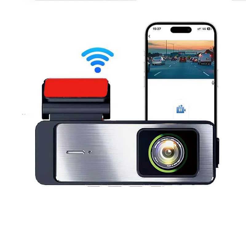 Car dvr Dash Cam auto Car dvr Mobile Wifi Glass lens Rear View Night Vision HD Time lapse video camera driving recorder black box R250529