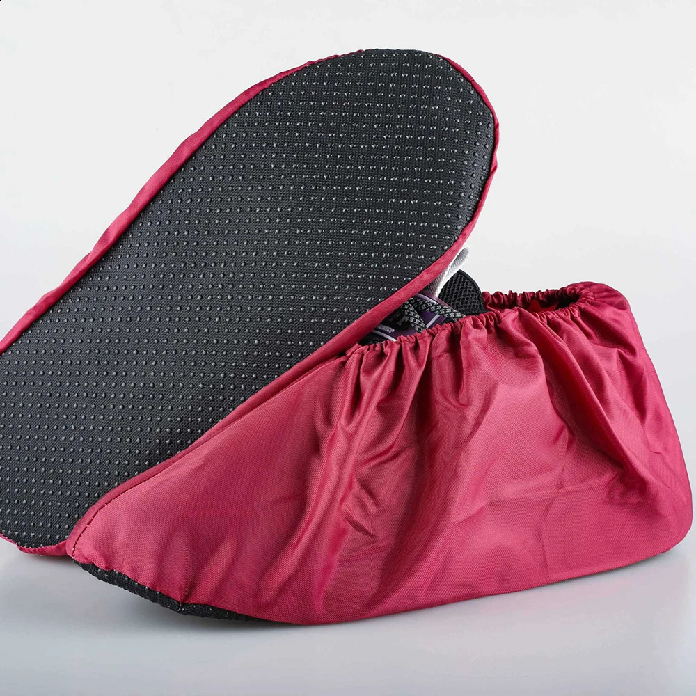 1Pair Waterproof Nonslip Shoes Covers Reusable Washable Indoor Case Keep Floor Carpet Cleaning Elasticity Shoe Protectors 250528