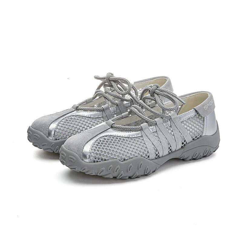 AIYUQI 2025 New Women's Sneakers Non-Slip And Comfortable Mesh Female Sandals Large Size Mary Jane Shoes For Women