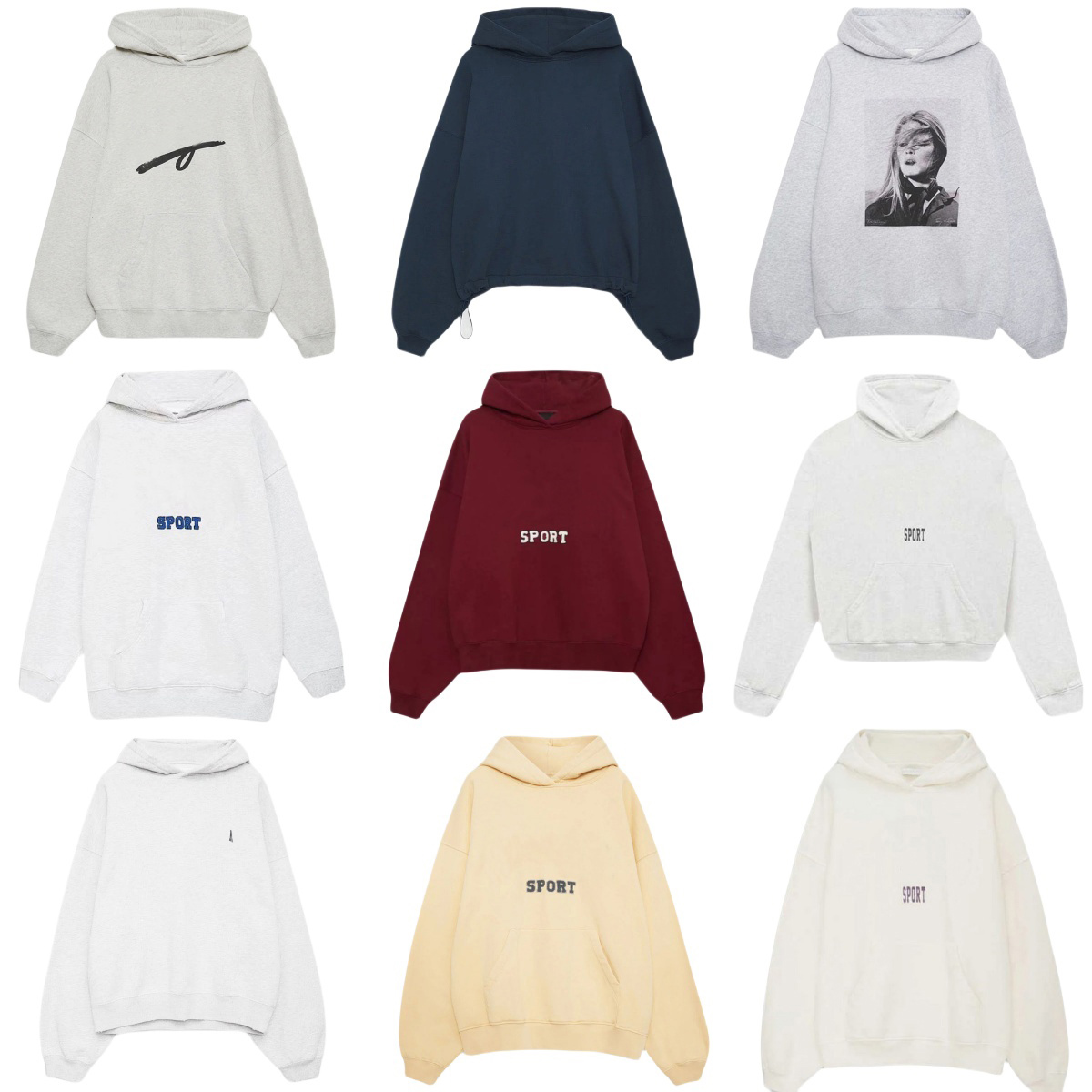 Women Designer Hoodie Embroidered Letters Hooded Pullover Sweatshirts Loose Long Sleeve Fleece Sweaters Sportswears