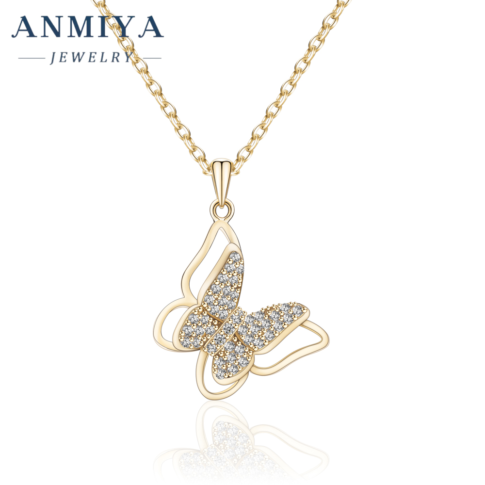 Women's Elegant Jewelry Fashion Sterling Silver Pendant Necklaces for Anniversary Occasion