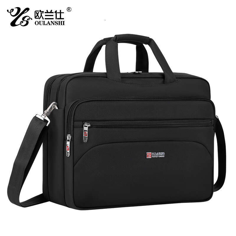 New Men's Laptop Portable Handbag Foldable Suit Shoulder Business Travel Crossbody Bag