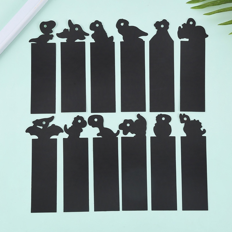Animal Style Paper Creative DIY Children's Christmas Halloween Scratch Card Bookmark