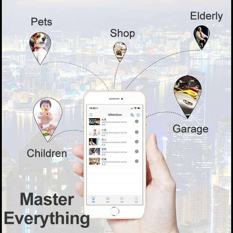 XD Powerful Super Mini HD Camera with AI Human Detection Monitoring Security Protection Cloud Storage 128G Card Smart Home Cam