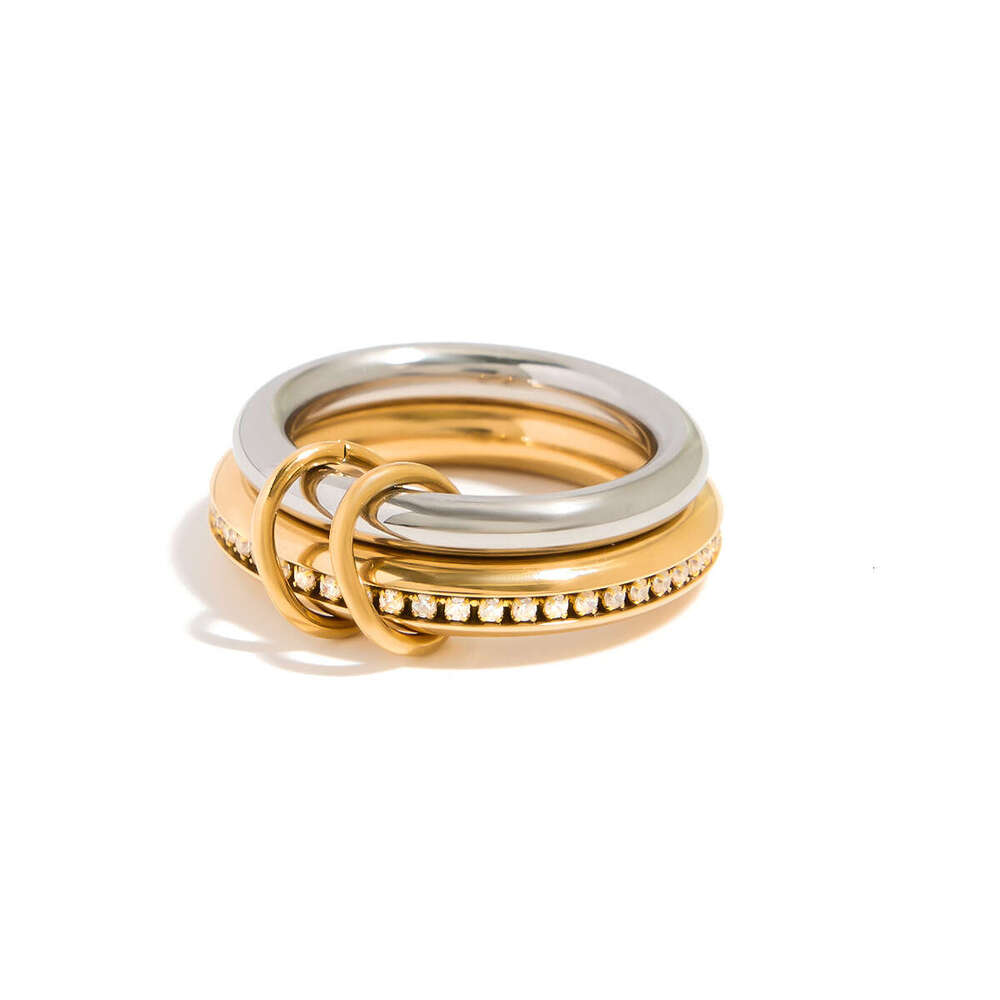 jedding jewelry layered finger titanium steel nonfading niche design rings