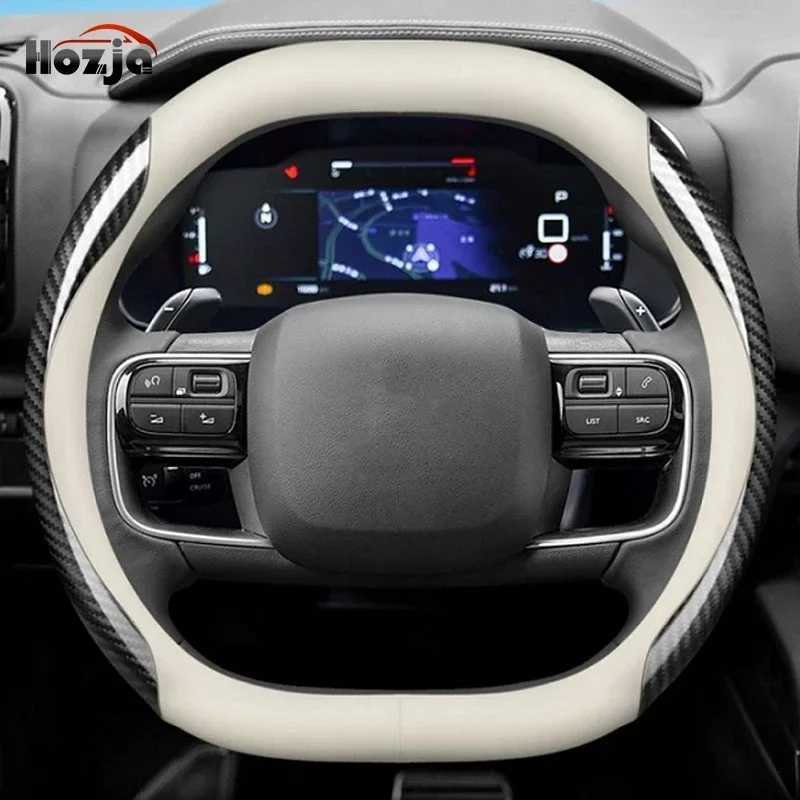 Leather Car Steering Wheel Cover for Jetour Dashing Pro Plus Max 2021 2022 2023 2024 2025 Non-slip Car-styling Auto Accessories R250603