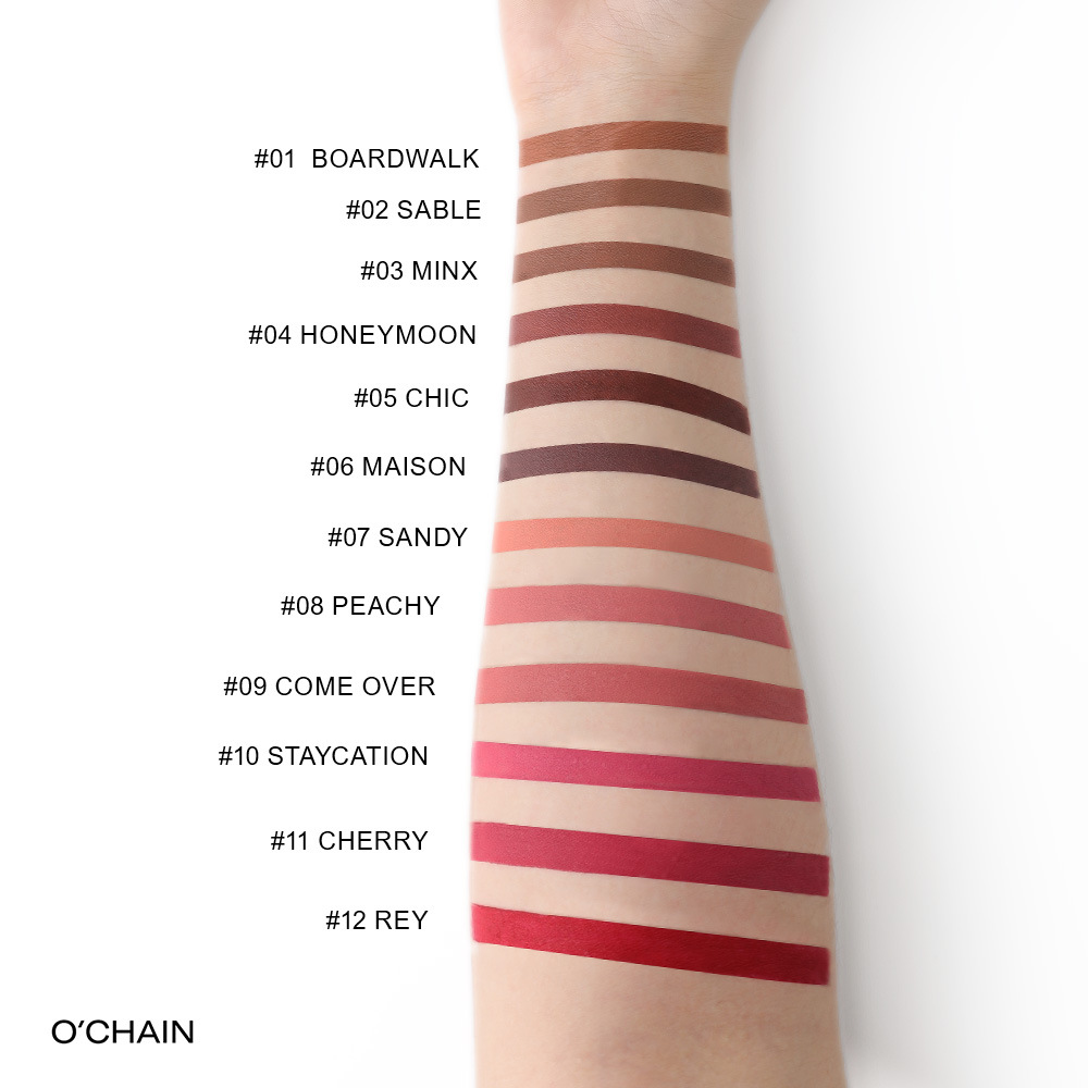 Velvet Matte Lipstick With A Fogged Finish Non-fading Waterproof Long-lasting And Non-stick Cup Lipstick