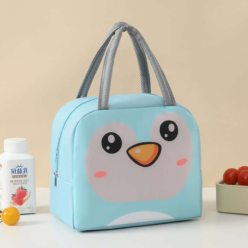 Thickened Portable Cartoon Meal Handheld Box Insulated Cooler Lunch Bag