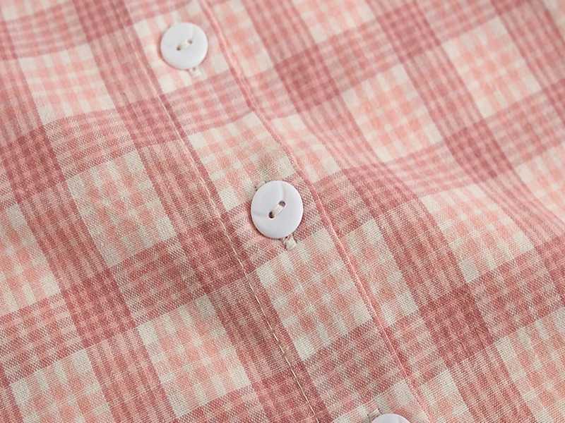 Summer Kids Baby Girls T-shirts Tops Tees Cotton Plaid Childrens Toddler Girl T-shirt Clothes T250603