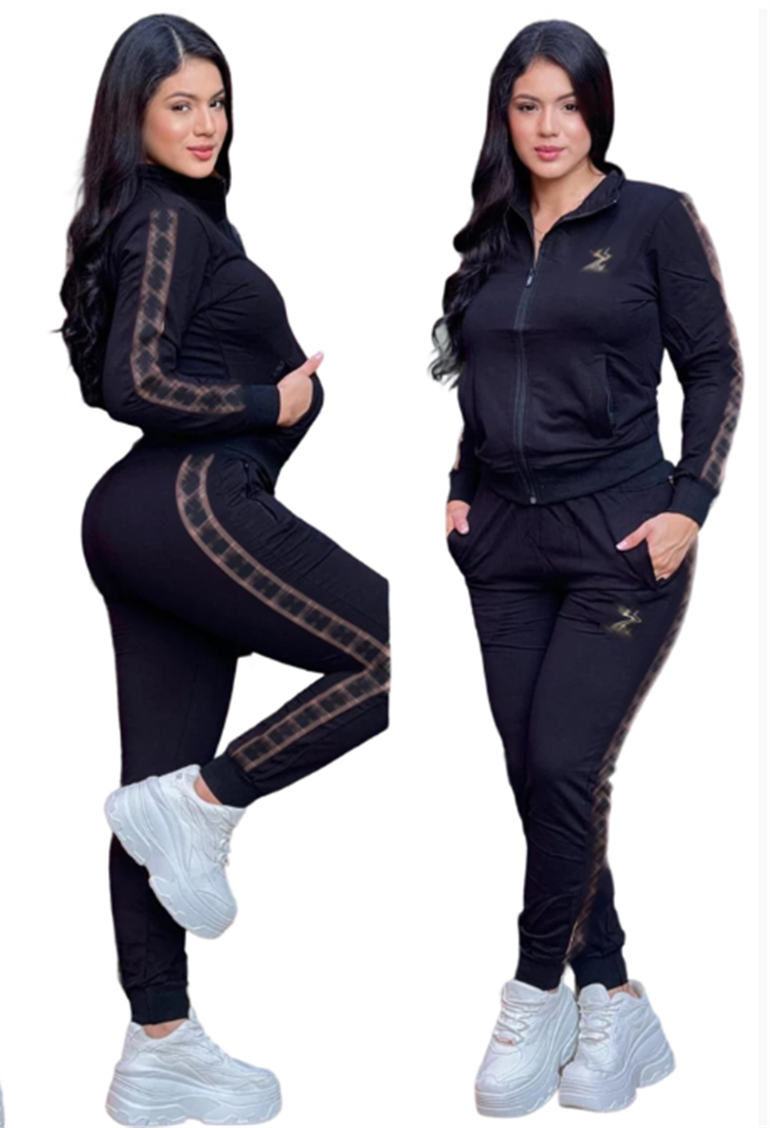 Women's Tracksuits Hoodies Pants Pullover Outfit Sweatshirts Spring Autumn Long Sleeve Women Sportswear ClothesPrint jogging training suits