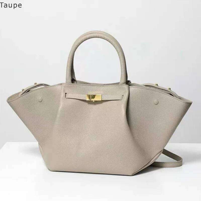 Fashion Capacity Wing Bags High-end Leather Dumpling Shape Design Large Shoulder Slanting Cross New Ladies Handbags