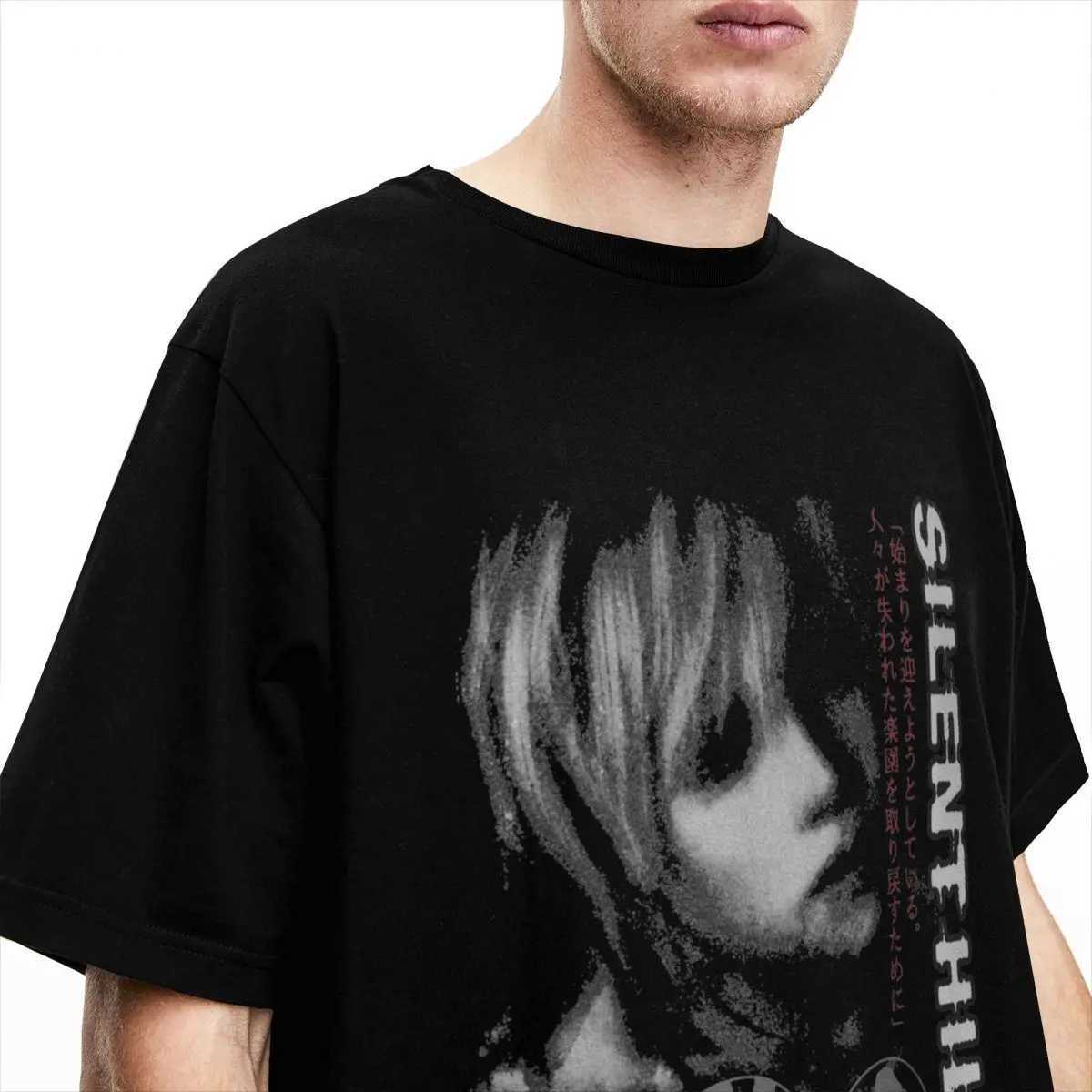 Silent Hill 3 Men Women T Shirt Horror Game Fun Tee Shirt Short Sleeve O-Neck TShirt Cotton Vintage Casual Large Size TshirtC250603