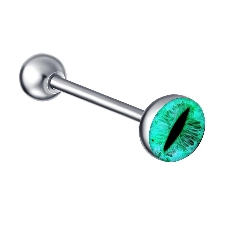 1PC Tongue Ring Piercing 316L Stainless Steel Cross Punk Girls Nightclub Bar Stud Tongue Barbell Piercing Body Jewelry 250530