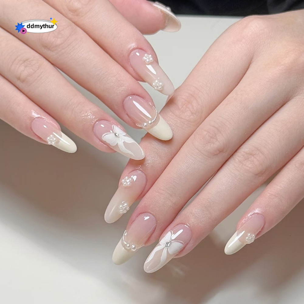 10 Pieces of Code-Separated Rich Girl Fairy Temperament Sparkling Atmosphere Internet Celebrity Style Detachable Wearable Nail Stickers ddmythur