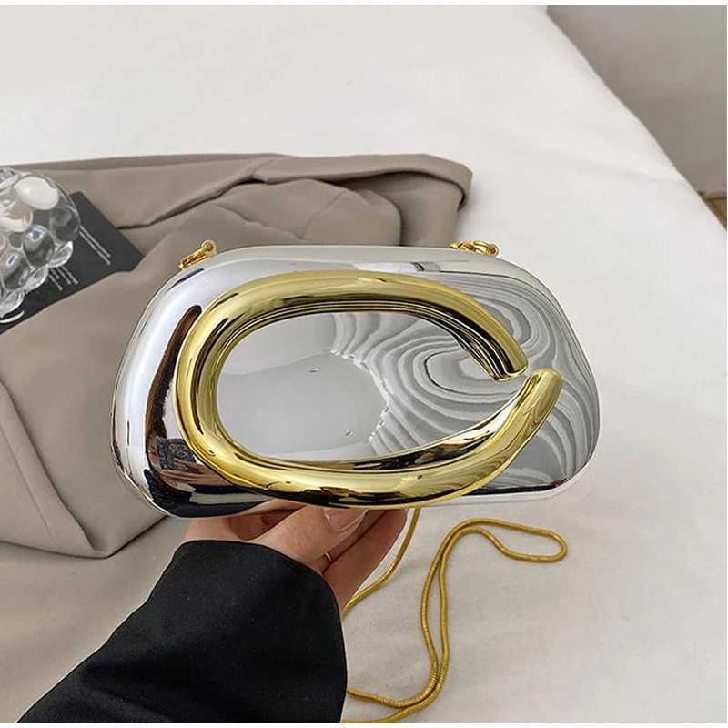 Light Luxury Fashion Banquet Bag Brand High-end Exquisite Personality Versatile Multi-color Womens Hand-held Shoulder Chain Bag W250602