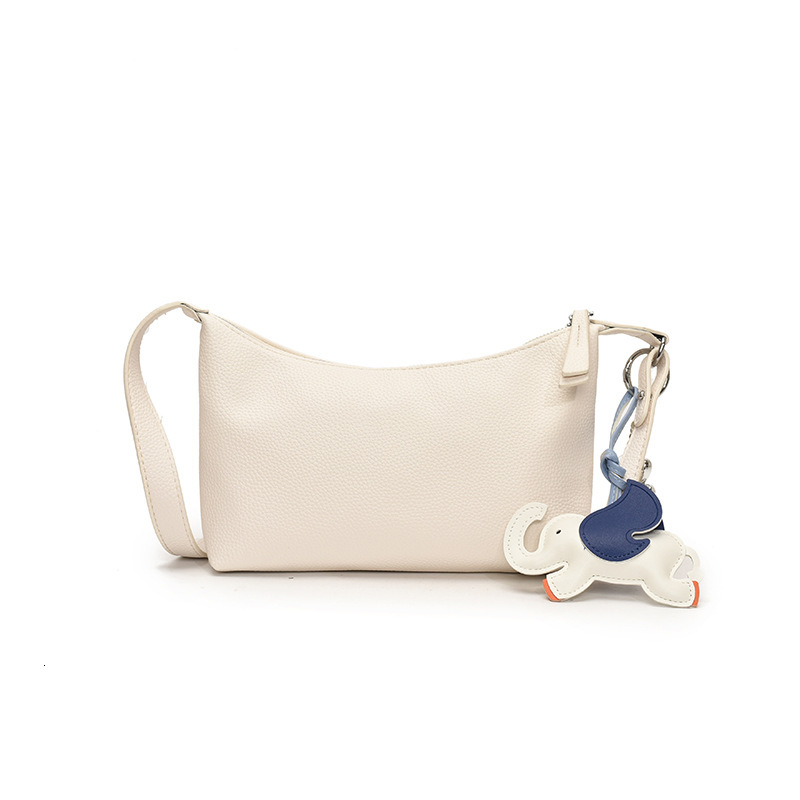 designer Minimalist Lychee Texture Underarm Small Bag for Women 2025 New Trend Spring Fashion Handbag Versatile Shoulder Crossbody Bag