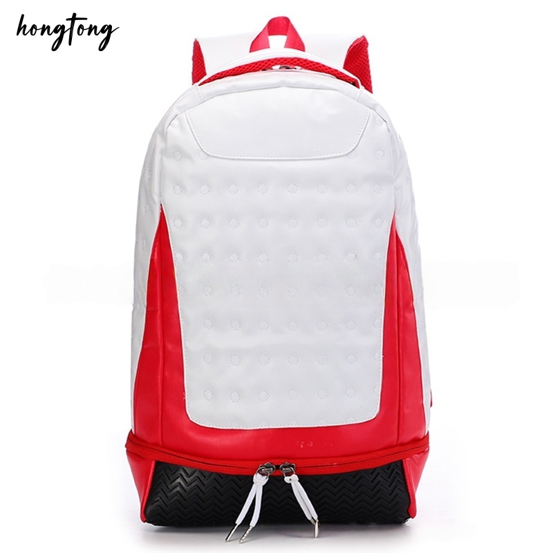 basketball backpack elite bag outdoor bags PU sports backpacks large capacity multi function waterproof wearproof athletic training hoops pack unisex 