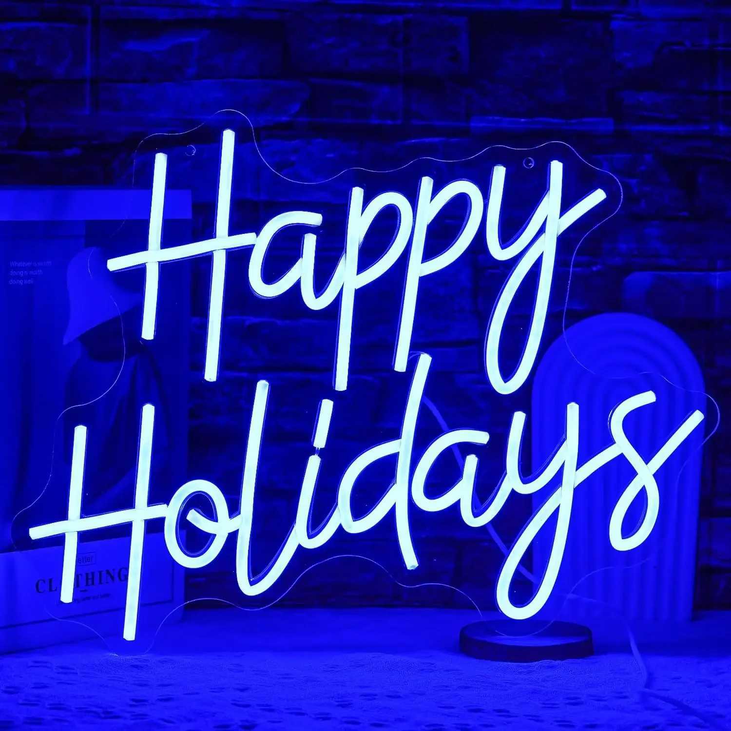 Im So Happy Youre Here Neon Sign Dimmable Positive Affirmation LED Light for Kids Room Classroom Home Business Wall Art Decor XJ250602