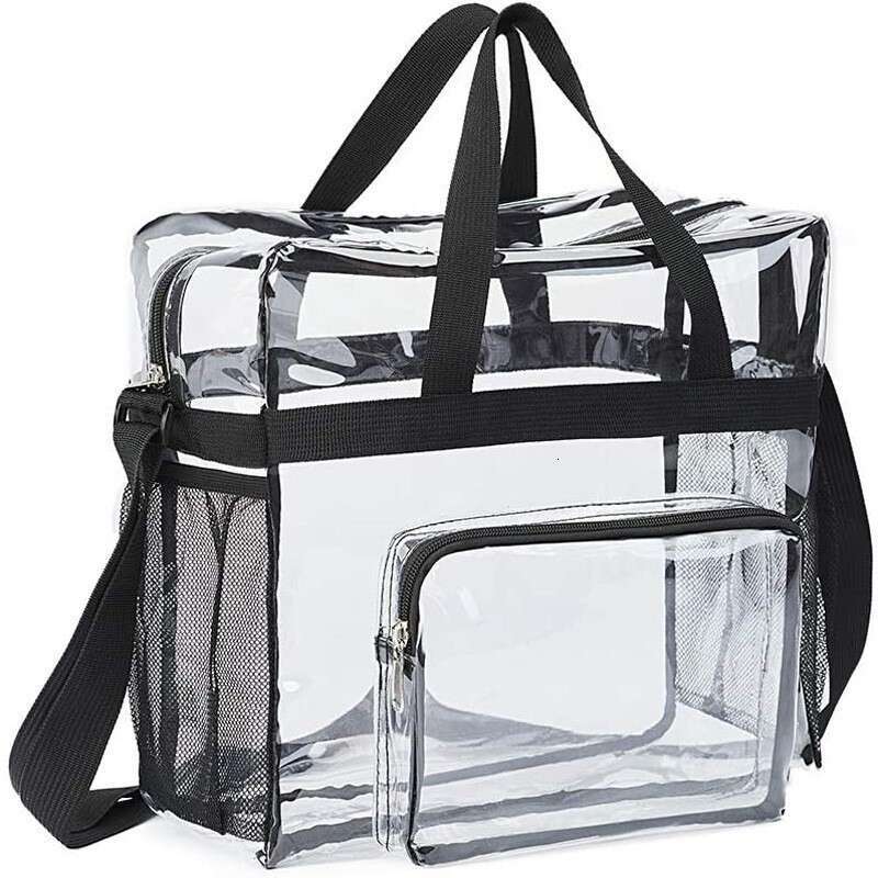 Transparent PVC Large Capacity Duffel Portable Handheld Travel Cold-Proof Toiletry Bag