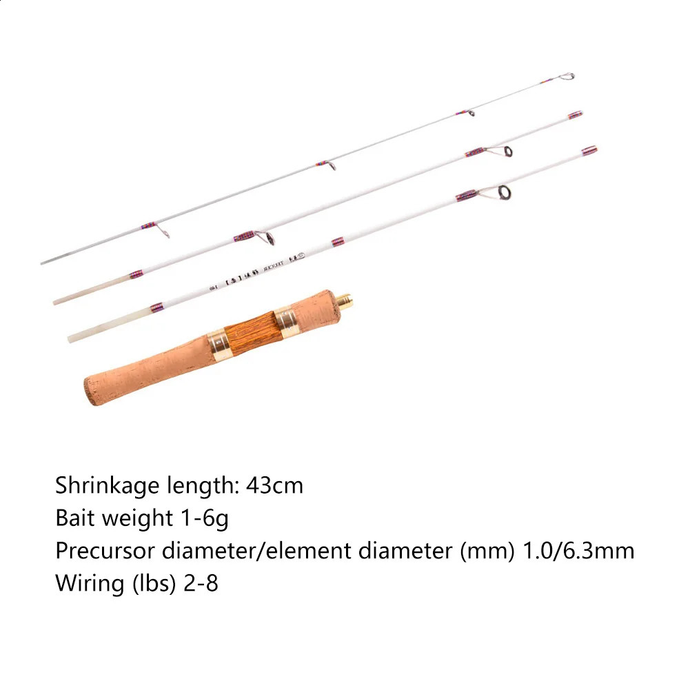 Soft Hand Fishing Rods Mini Telescopic Rod Rotatable Portable Ultralight Outdoor Accessories for Lakes Reservoirs 250530